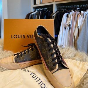 Louis Vuitton Monogram Capucine Sneakers!